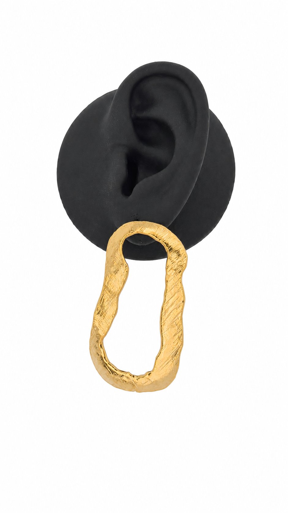Orecchini in bronzo geometrici
